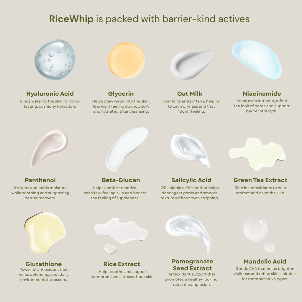 RiceWhip Milky Cleanser